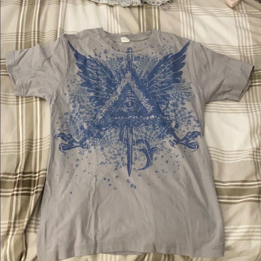 Graphic Tee: Size S: Worn